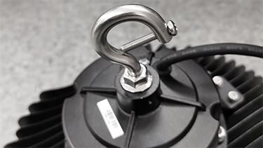 LED工礦UFO燈具掛鉤吊環展示圖